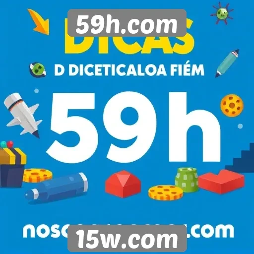 Dicas para iniciantes em 59h.com