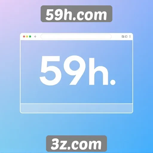 Análise da interface do usuário do 59h.com
